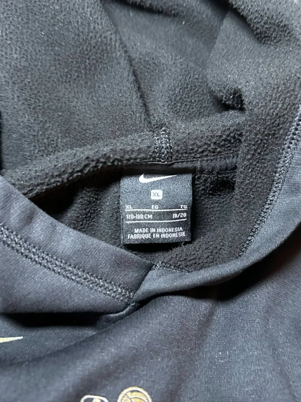 Nike Los Angeles Lakers Men's Black 2020 Champions Hoodie Size Small/Medium